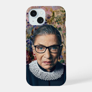 Ruth Bader Ginsburg a la Vuillard iPhone 15 Case