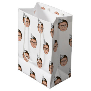 RUTH BADER GINSBURG BIRTHDAY MEDIUM GIFT BAG