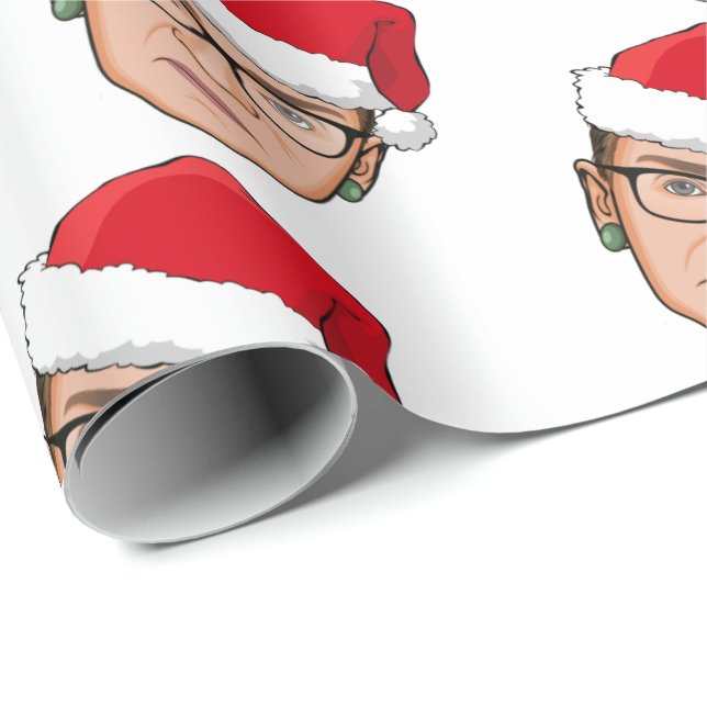 RUTH BADER GINSBURG Christmas Wrapping Paper (Roll Corner)