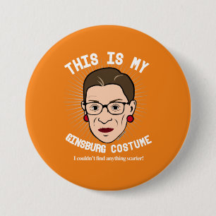 Ruth Bader Ginsburg Halloween Costume - I couldn't 7.5 Cm Round Badge