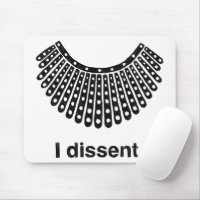 Ruth Bader Ginsburg I Dissent RBG Collar