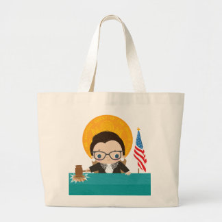 Ruth Bader Ginsburg Large Tote Bag