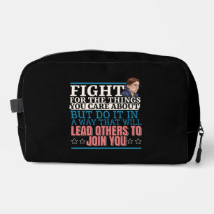 Ruth Bader Ginsburg Lead Others to Join You Dopp Kit