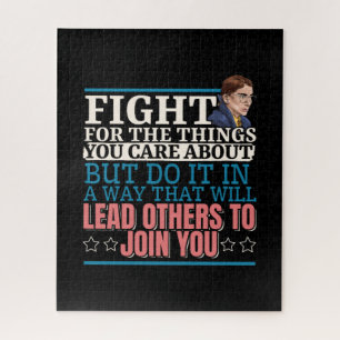 Ruth Bader Ginsburg Lead Others to Join You Jigsaw Puzzle