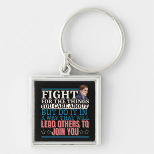 Ruth Bader Ginsburg Lead Others to Join You Key Ring
