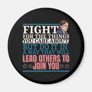 Ruth Bader Ginsburg Lead Others to Join You Magnet