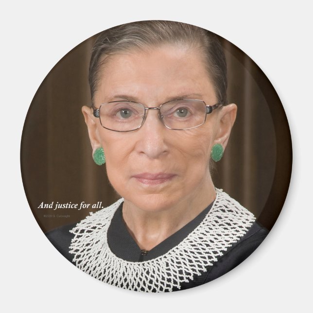 Ruth Bader Ginsburg Magnet (Front)