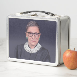Ruth Bader Ginsburg  Metal Lunch Box