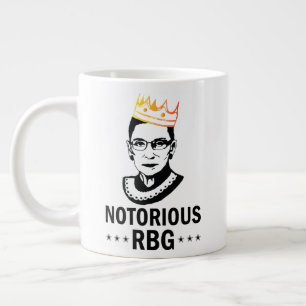 Ruth Bader Ginsburg Mug, Notorious RBG Large Coffee Mug