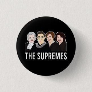 Ruth Bader Ginsburg Mug, Supreme Court Women 3 Cm Round Badge
