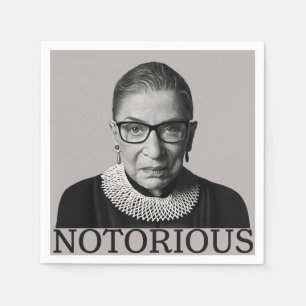 Ruth Bader Ginsburg   Napkin