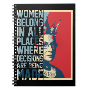 Ruth Bader Ginsburg - Notorious RBG Notebook