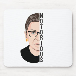 Ruth Bader Ginsburg, Notorious RBG, Notorious Mouse Pad