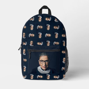 Ruth Bader Ginsburg  Printed Backpack