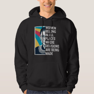 Ruth Bader Ginsburg Quote, SCOTUS, Notorious RBG Hoodie