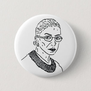 Ruth Bader Ginsburg RBG Pin