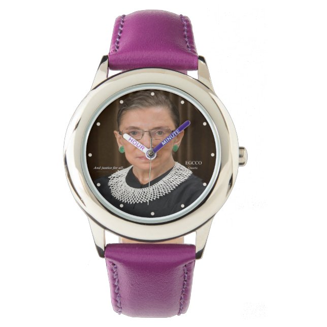 Ruth Bader Ginsburg Watch (Front)