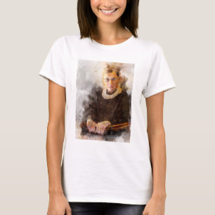 Ruth Bader Ginsburg with Judge Robe Portrait T-Shirt