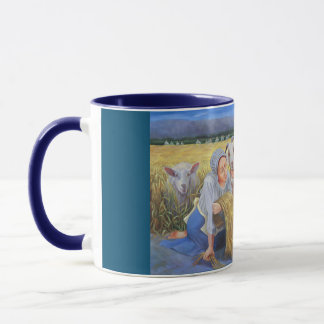 Ruth, Boaz and the Barley Harvest Mug