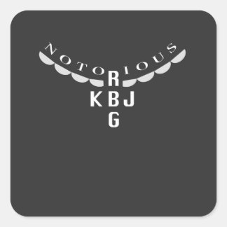 Ruth Ginsburg and Ketanji Jackson Square Sticker