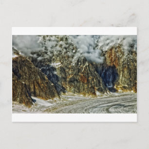 Ruth Glacier in Alaska Postcard