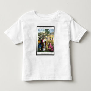 Ruth in the Field of Boaz, from a bible printed by Toddler T-Shirt