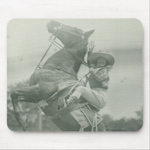 Ruth Roach on Tony, Cheyenne, Wyoming. Mouse Pad
