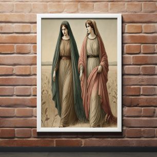 Ruth’s Walking in Faith Towards New Hope Poster