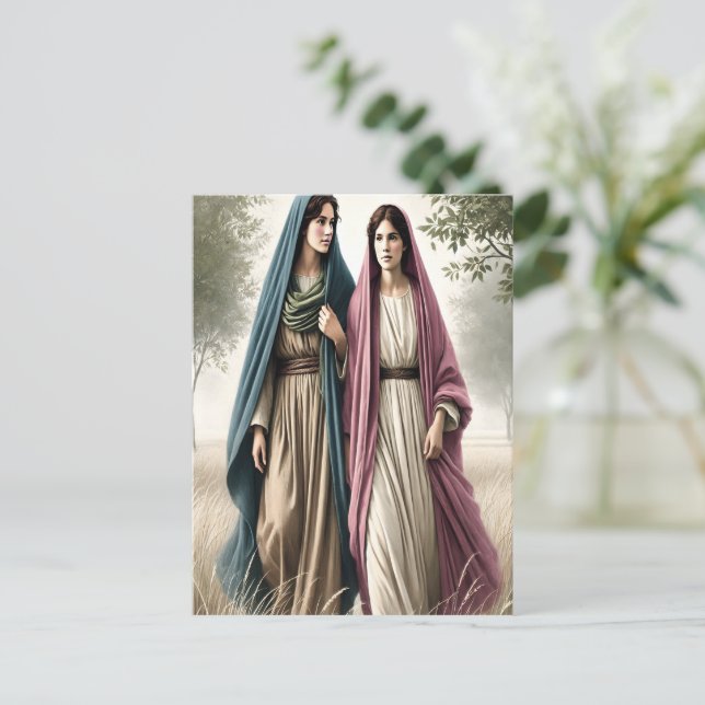 Ruth’s Walking Together with Courage and Love Postcard (Standing Front)