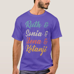 Ruth Sonia Elana Ketanji Brown Jackson SCOTUS R T-Shirt