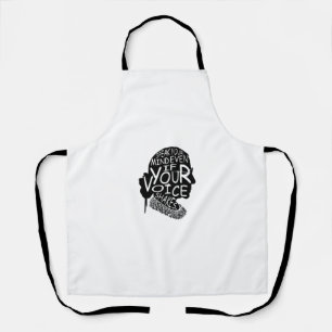 Ruth Speak Your Mind Even If Your Voice Shakes Apron