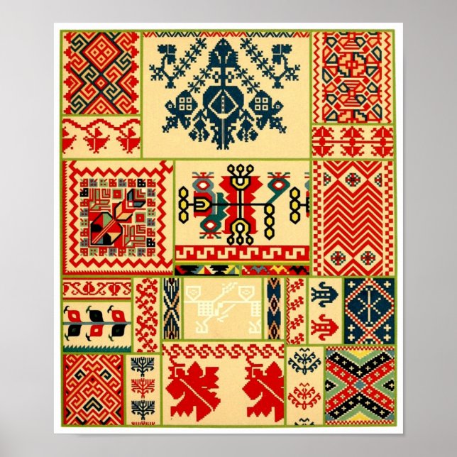 Ruthenian Motifs Poster (Front)
