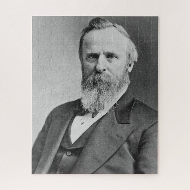 Rutherford B. Hayes 19th President of America. Jigsaw Puzzle (Vertical)