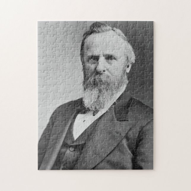 Rutherford B. Hayes 19th President of America. Jigsaw Puzzle (Vertical)