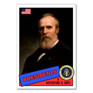 Rutherford B. Hayes Baseball Card