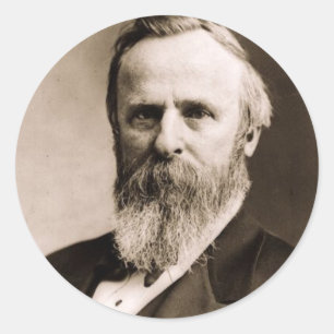 Rutherford B. Hayes Classic Round Sticker