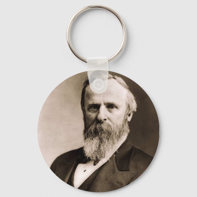Rutherford B. Hayes Key Ring (Front)