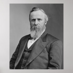 Rutherford B. Hayes Portrait by Mathew Brady Poster