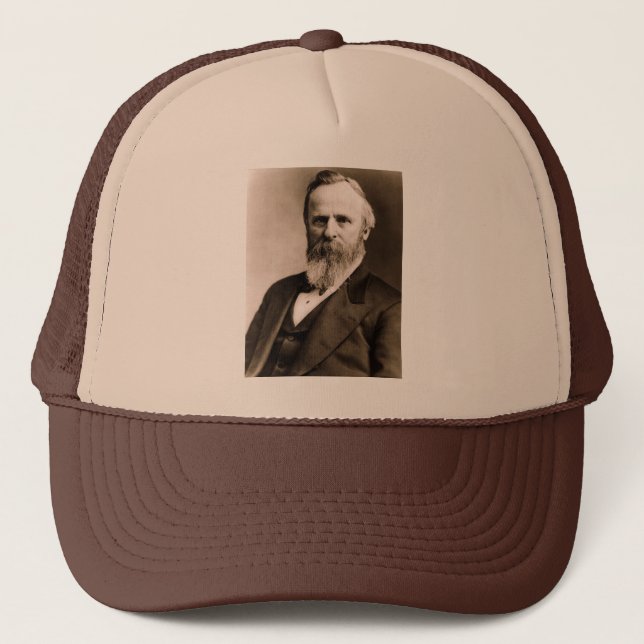 Rutherford B. Hayes Trucker Hat (Front)