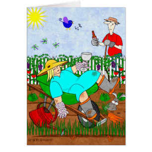 Ruthie and Ralphie Relax in the Garden -