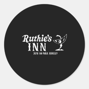 Ruthies Inn Berkeley California Classic Round Sticker