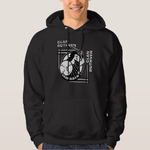 Ruthven Clan Gaelic Motto Swordsman Hoodie