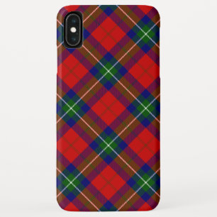 Ruthven tartan red green blue plaid iPhone XS max case