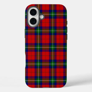 Ruthven tartan red green blue plaid iPhone 16 plus case