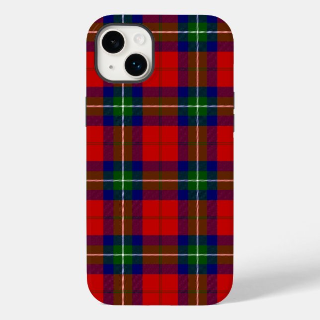 Ruthven tartan red green blue plaid Case-Mate iPhone case (Back)