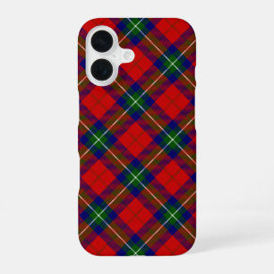 Ruthven tartan red green blue plaid iPhone 16 case