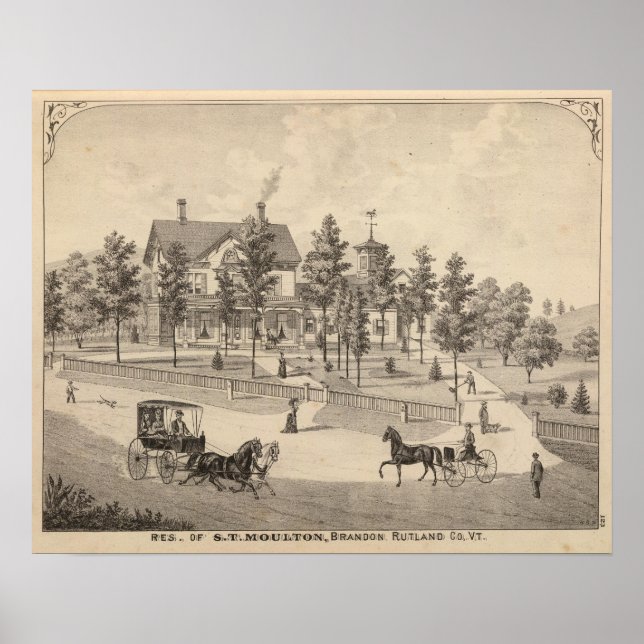 Rutland in Vermont Poster (Front)