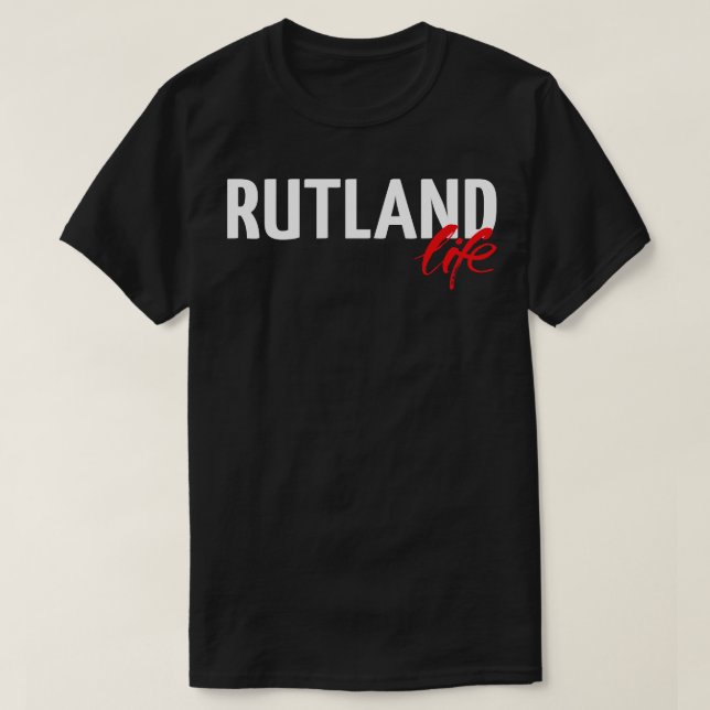 Rutland Life 1 T-Shirt (Design Front)