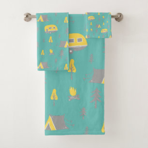 RV and Camping Love Perfect Camping Bath Towel Set