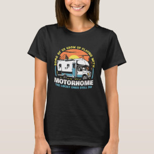 Rv Camper Camping Some Of Us Grew Up Playing With  T-Shirt